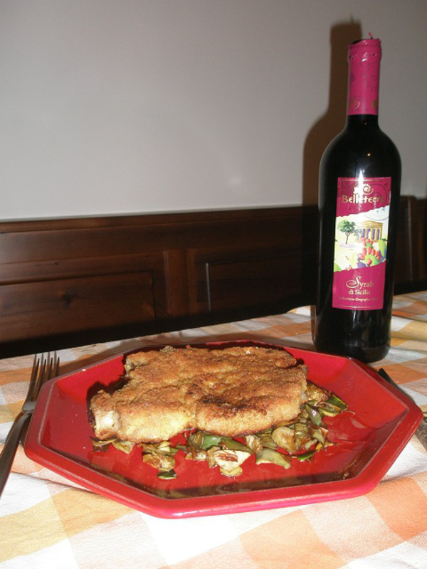 [DEA#3] Cotoletta su letto di carciofi