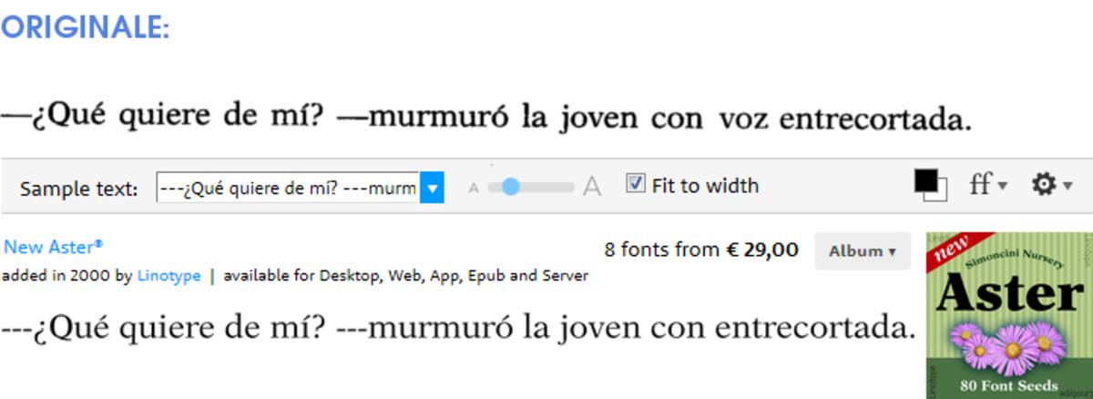 El misterio de la cripta embrujada (Booklet) font: New Aster