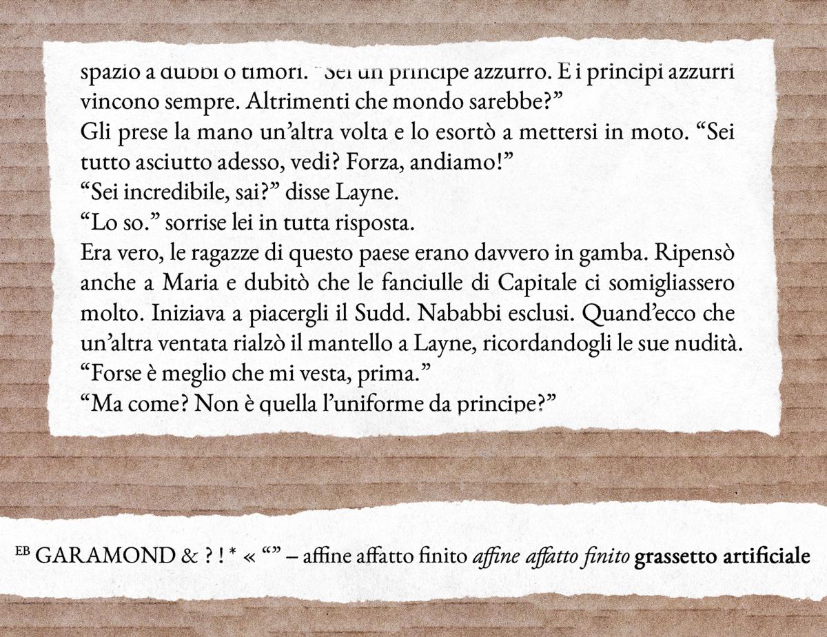 EB Garamond - Miglior font gratuito per libri