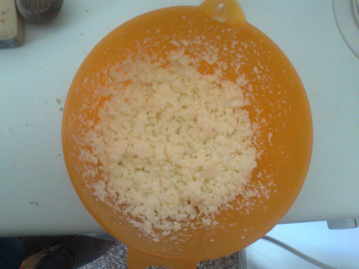 • Mozzarella triturata