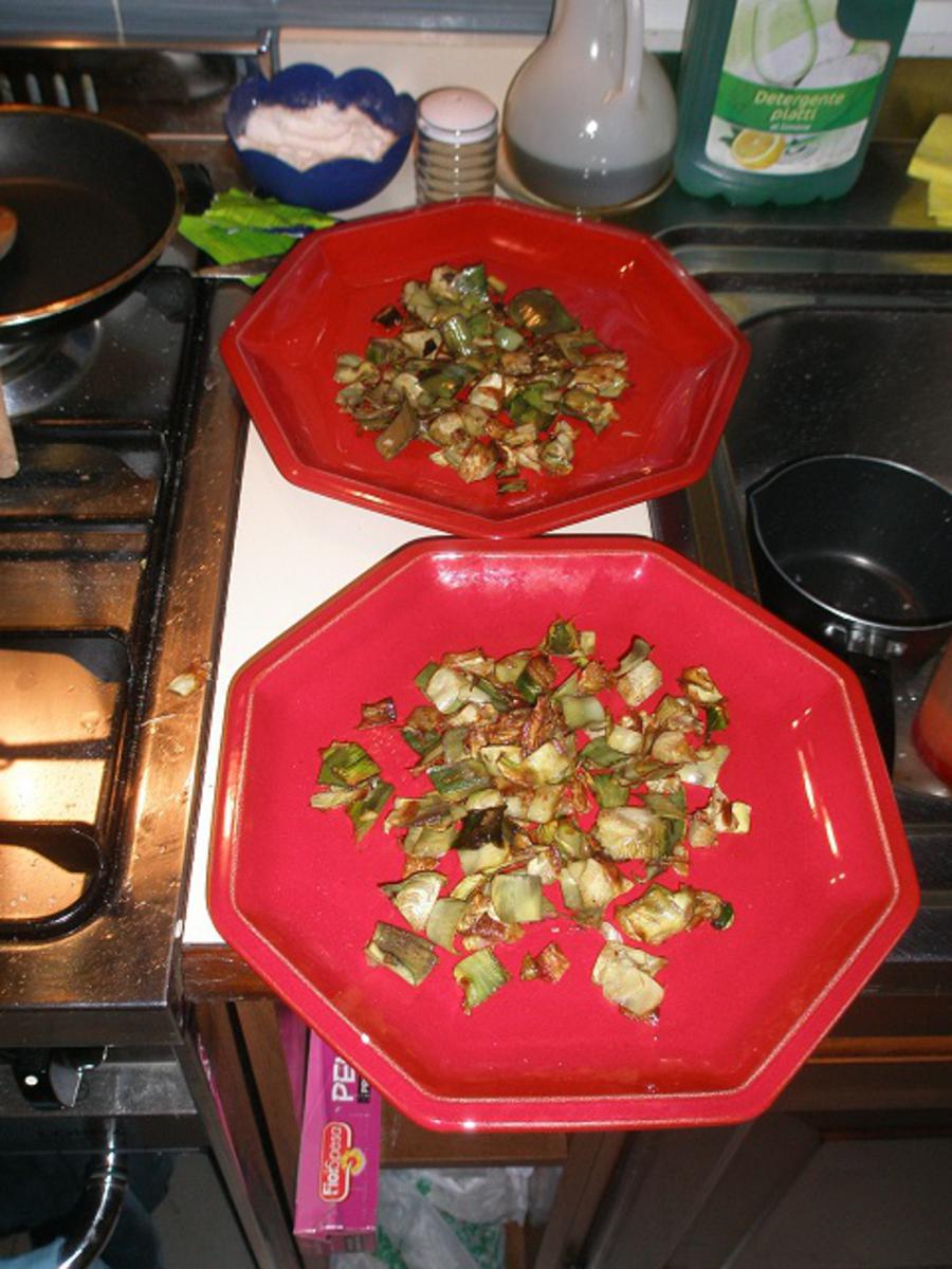 • Il letto di carciofi