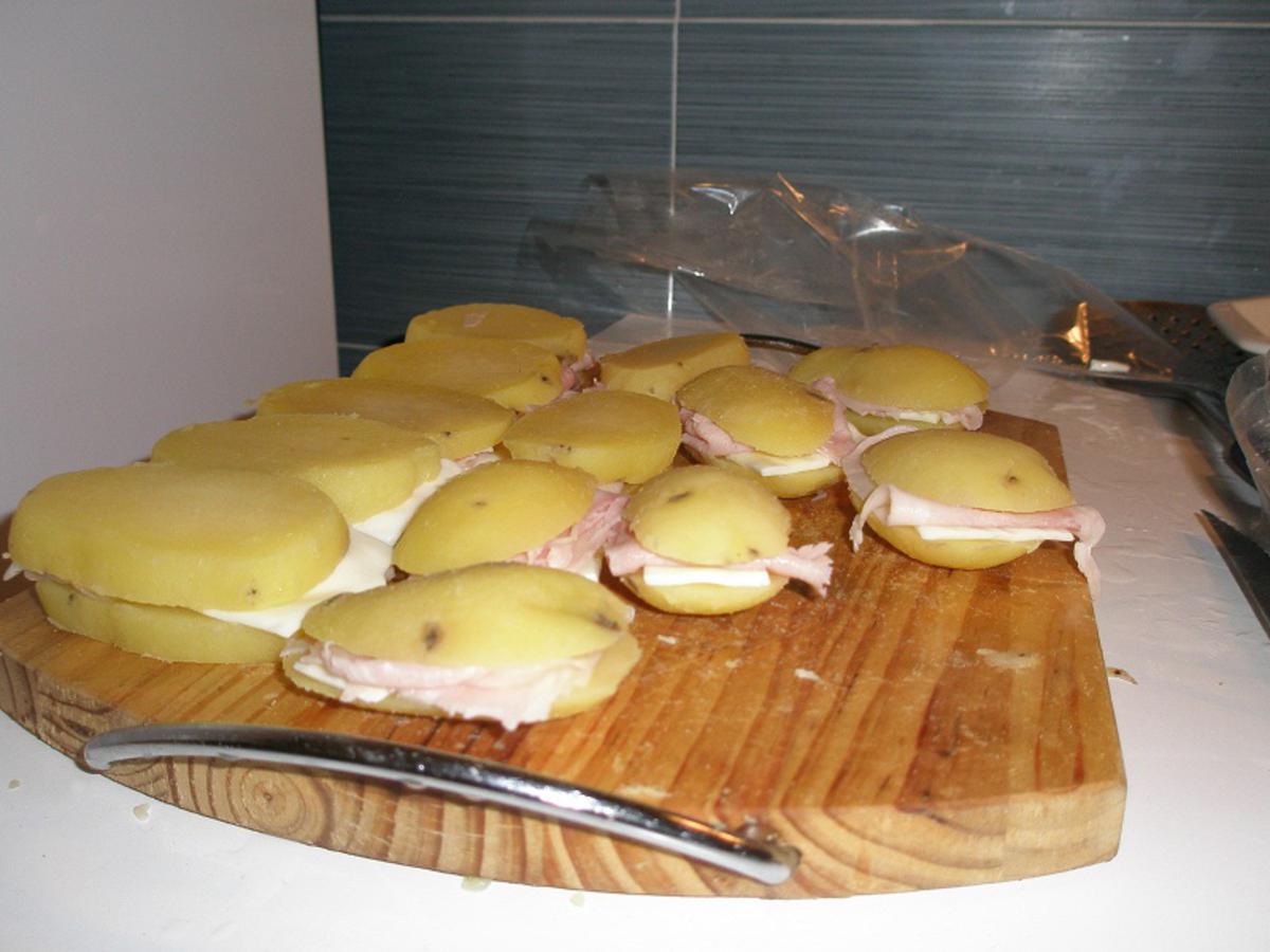 • I Pata-Sandwich pronti per uova e farina