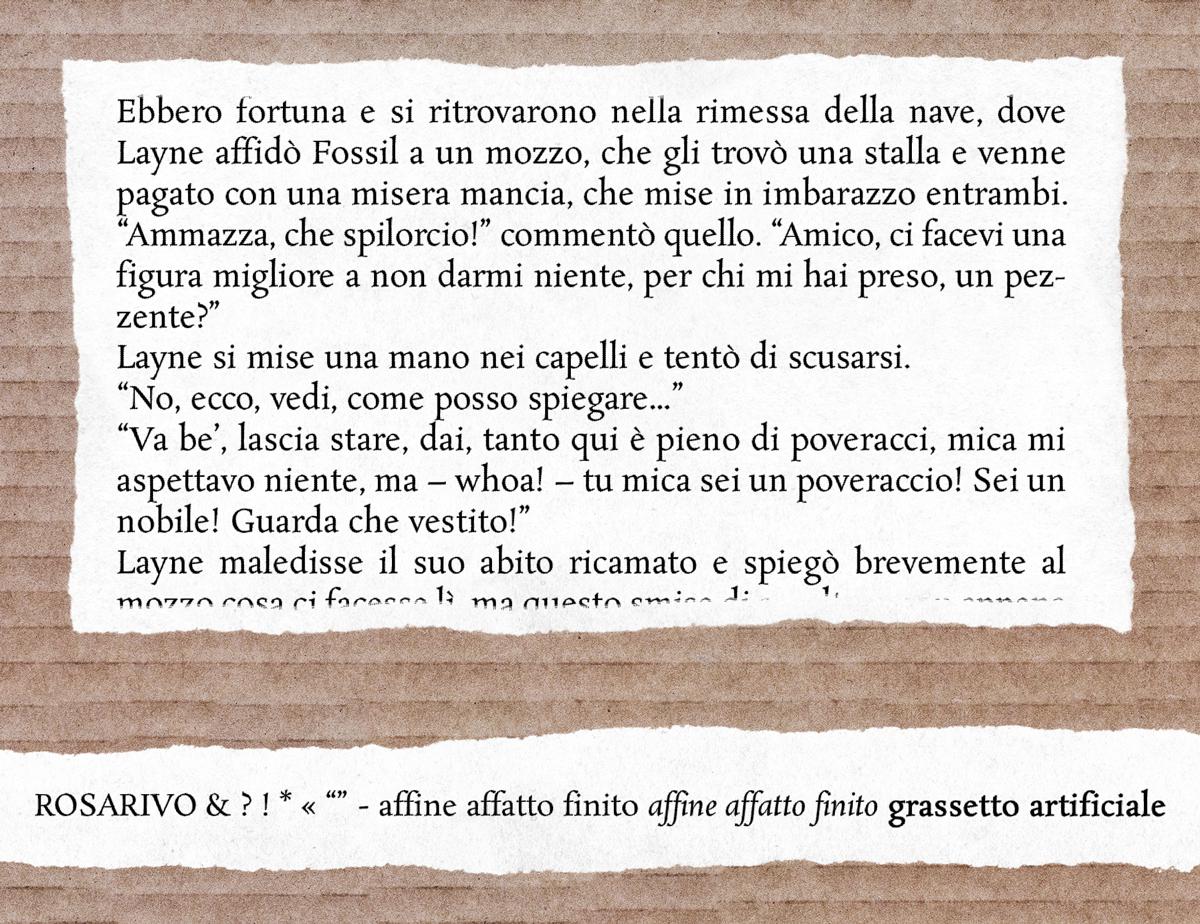 Rosarivo - Miglior font gratuito per libri